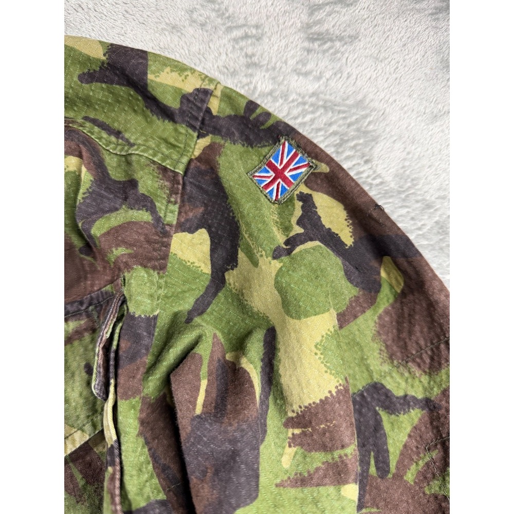 British Camouflage DPM Shirt Jacket Coat Military Army 180/112 Smock Combat 90s - Picture 6 of 11